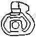 BOSAL 255-026 Rubber Strip, exhaust system